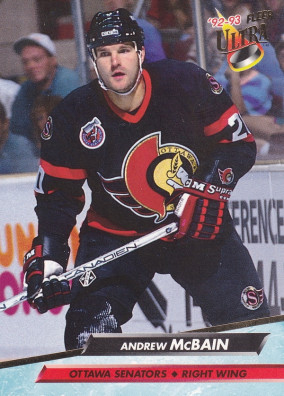 Hockey card Andrew McBain