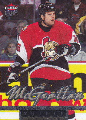Hockey card Brian McGrattan