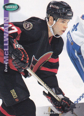 Hockey card Dave McLlwain