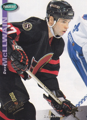 Hockey card Dave McLlwain