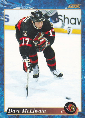 Hockey card Dave McLlwain
