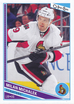 Hockey card Milan Michalek