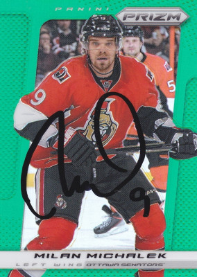 Hockey card Milan Michalek