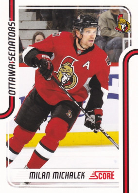 Hockey card Milan Michalek