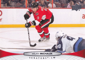 Hockey card Milan Michalek