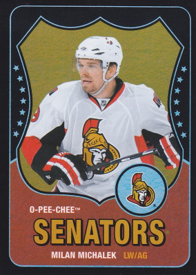 Hockey card Milan Michalek