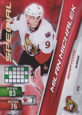 Hockey card Milan Michalek