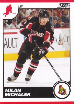 Hockey card Milan Michalek