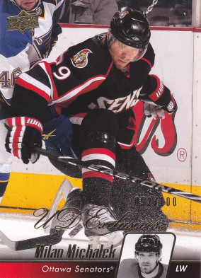 Hockey card Milan Michalek