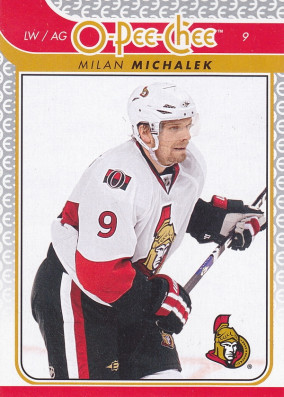 Hockey card Milan Michalek