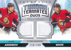 Hockey card Artem Anisimov