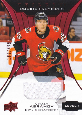 Hockey card Vitaly Abramov 63