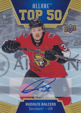 Hockey card Rudolfs Balcers