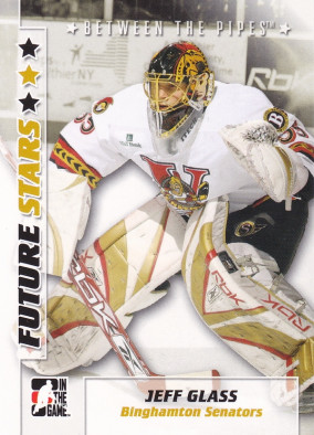 Hockey card Jeff Glass