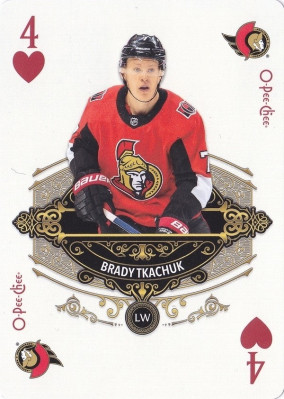 Hockey card Brady Tkachuk