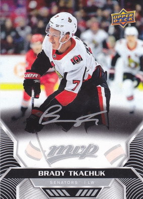 Hockey card Brady Tkachuk