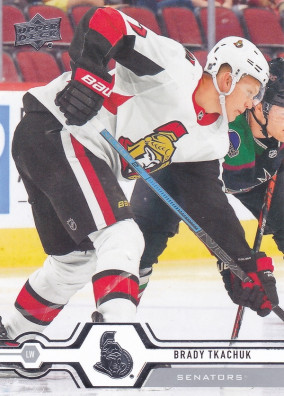 Hockey card Brady Tkachuk