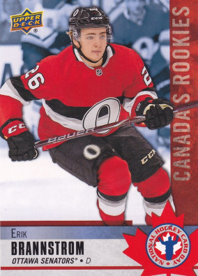 Hockey card Erik Brannstrom