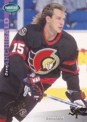 Hockey card Dave Archibald