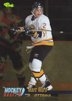 Hockey card Marc Moro