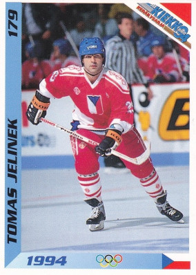 Hockey card Tomas Jelinek