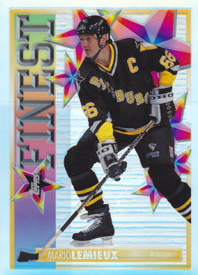 Hockey card Mario Lemieux