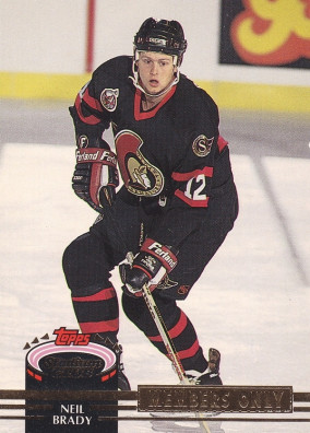 Hockey card Neil Brady