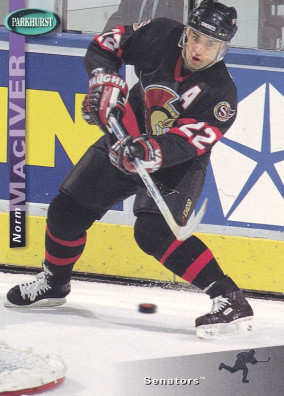 Hockey card Norm Maciver