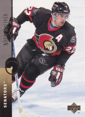 Hockey card Norm Maciver