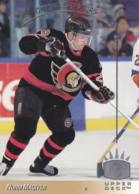 Hockey card Norm Maciver