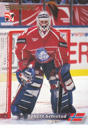 Hockey card Robert Schistad