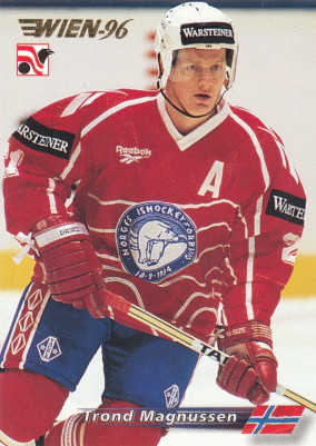 Hockey card Trond Magnussen