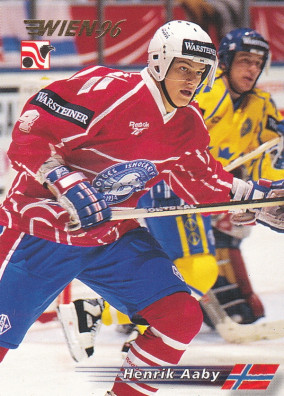 Hockey card Henrik Aaby