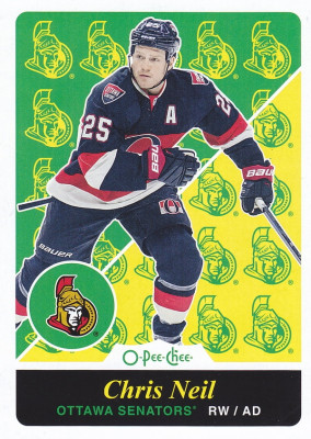 Hockey card Chris Neil