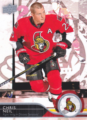 Hockey card Chris Neil