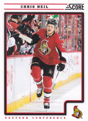 Hockey card Chris Neil