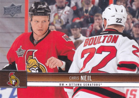 Hockey card Chris Neil