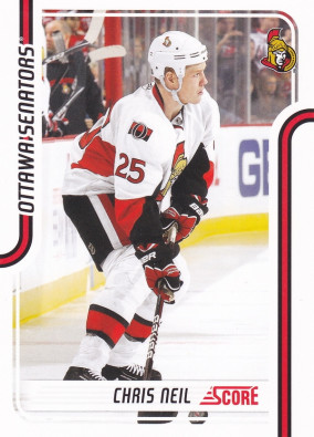 Hockey card Chris Neil