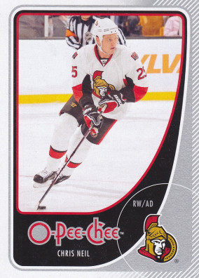 Hockey card Chris Neil