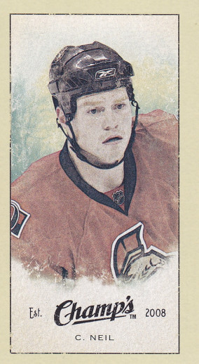 Hockey card Chris Neil
