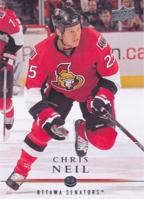 Hockey card Chris Neil