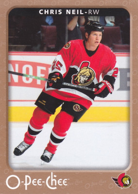 Hockey card Chris Neil