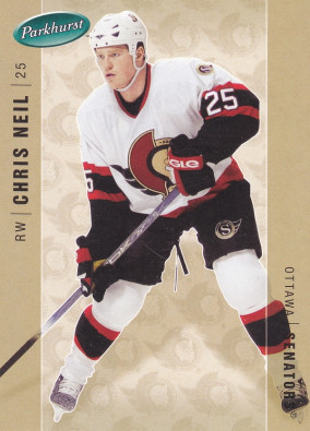 Hockey card Chris Neil