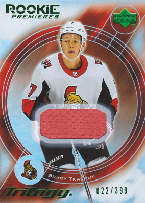Hockey card Brady Tkachuk