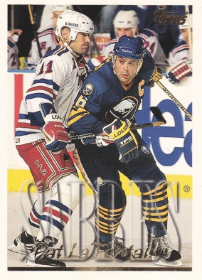 Hockey card Pat LaFONTAINE