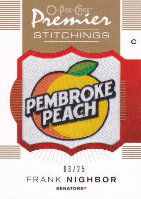 Hockey card Frank Nighbor