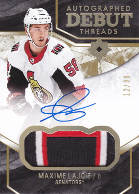 Hockey card Max Lajoie