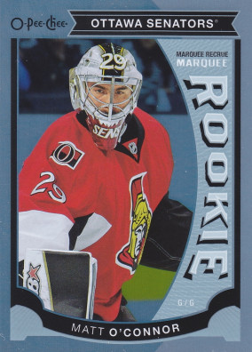 Hockey card Matt O´Connor