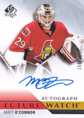 Hockey card Matt O´Connor