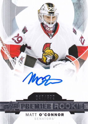 Hockey card Matt O´Connor